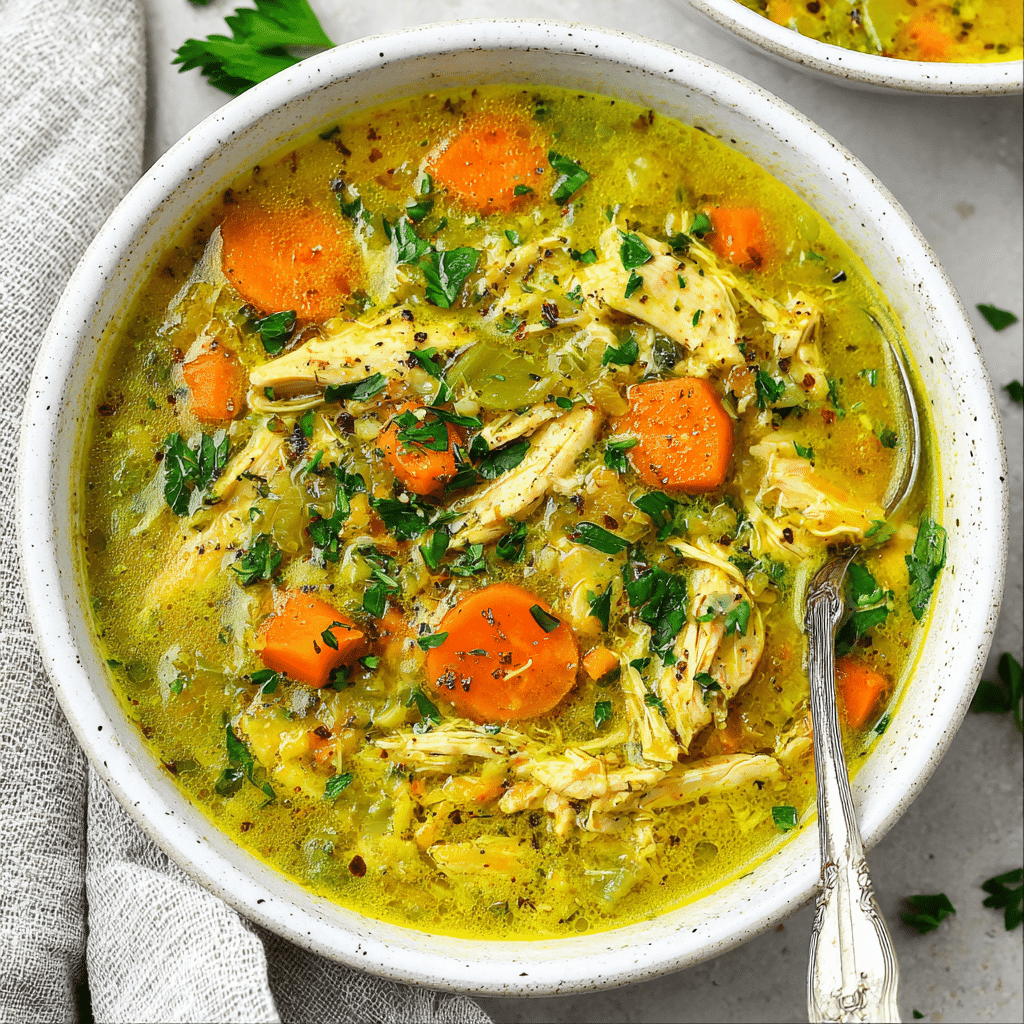 Master The Healing: Anti-Inflammatory Turmeric Chicken Soup Guide